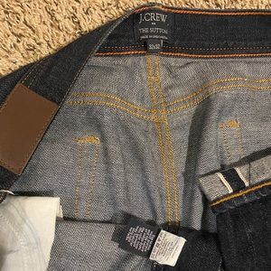 J.Crew “The Sutton” Selvedge Jeans
